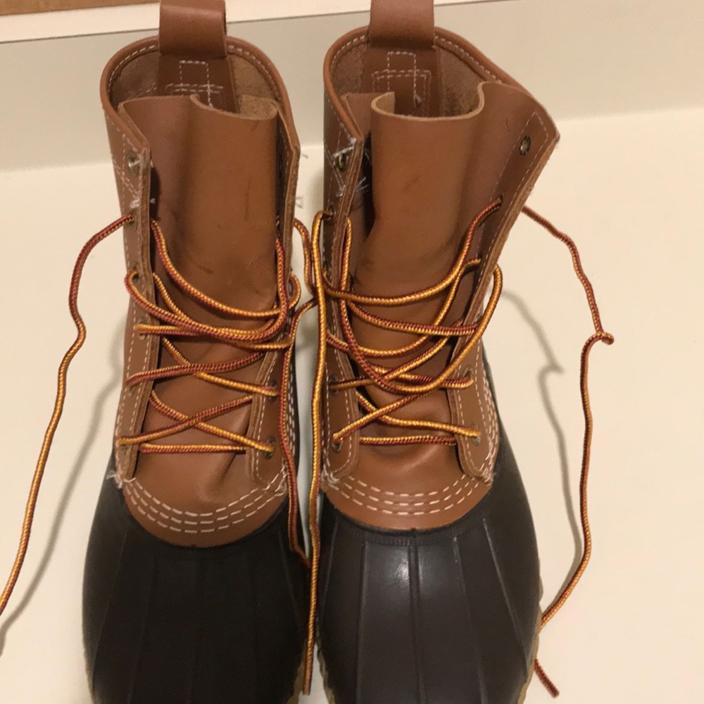 LL Bean duck boots